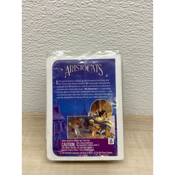 Vintage 1995 Mc Donalds Happy Meal toy Disney Aristocats - Picture 3 of 6
